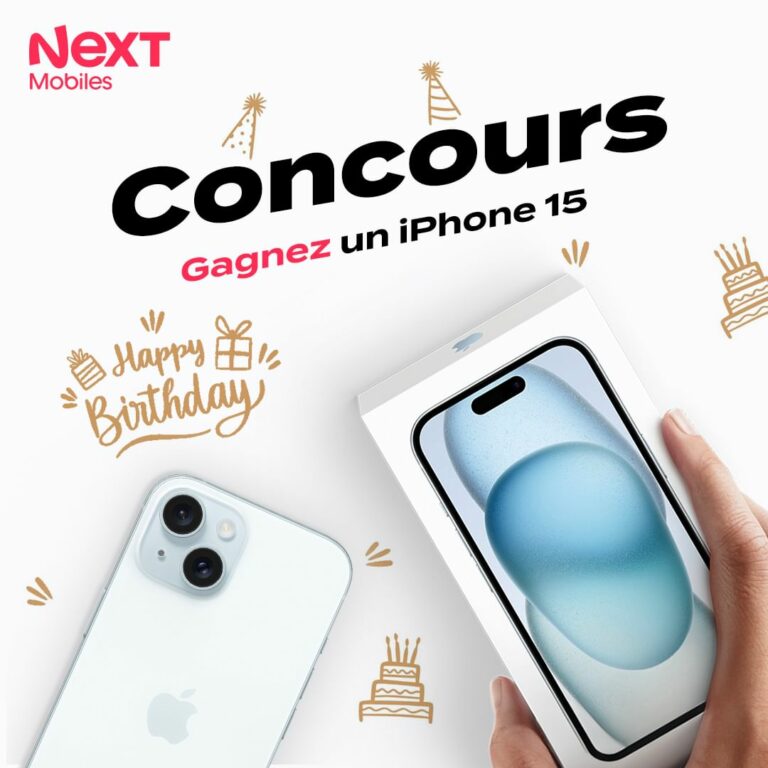 Gagnez un iPhone 15