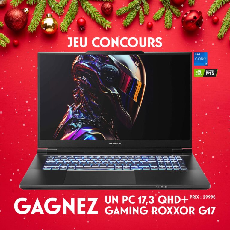 Gagnez un PC portable gaming Roxxor G17