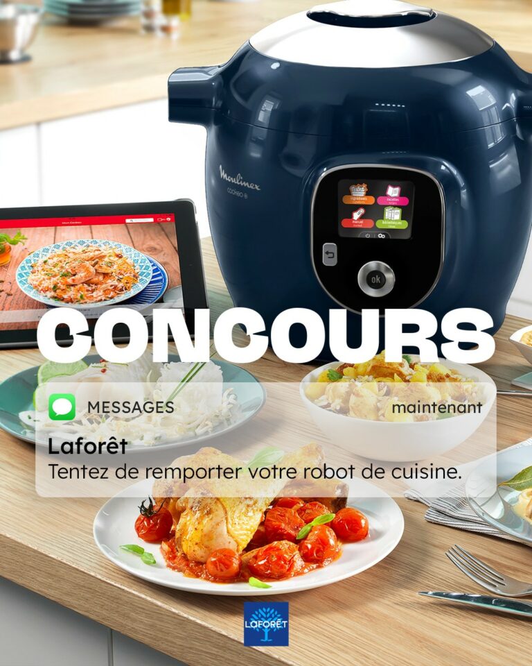 Tentez de remporter un multicuiseur Moulinex Cookeo d’une valeur de 250€